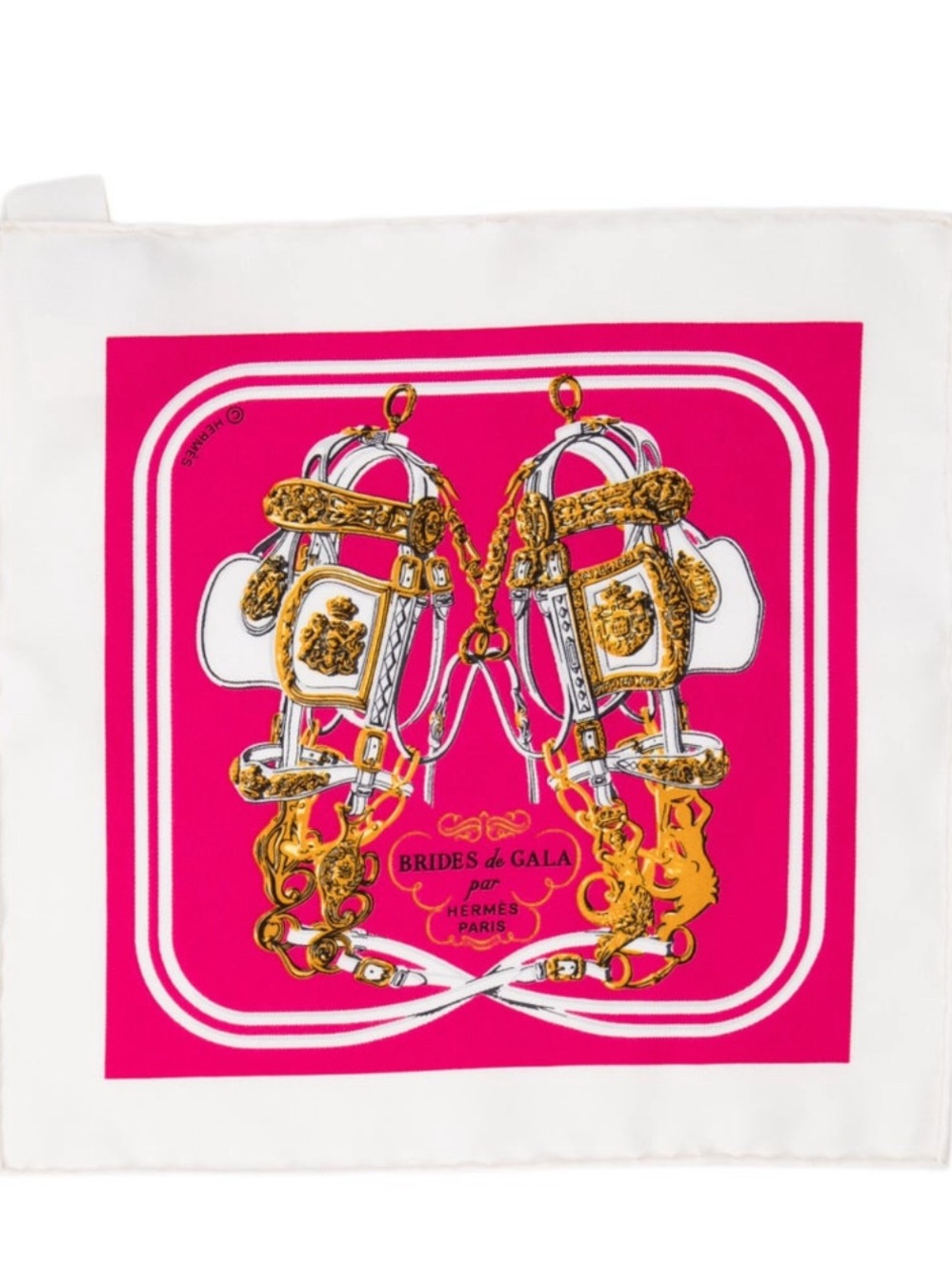 Hermes Brides de Gala nano scarf 20